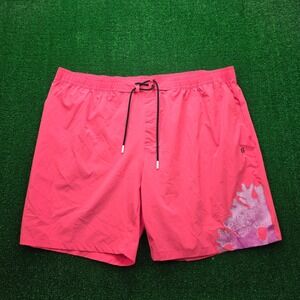 Fielder by Bonobos Performance Shorts Mens 3XL Pink 9" Inseam Board Swim Trunks
